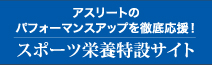 スポーツ栄養特設サイト